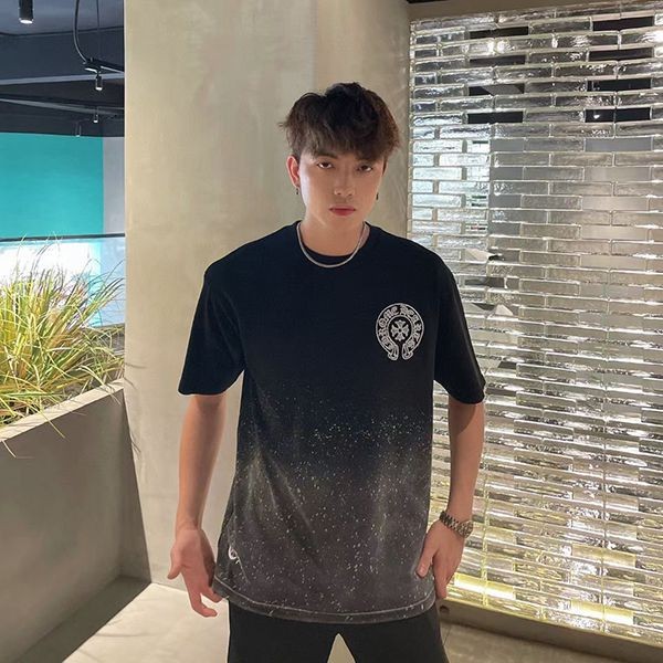 送料込★クロムハーツ メンズ Tシャツ コピー ホースシュー CHプラス Kuc95814