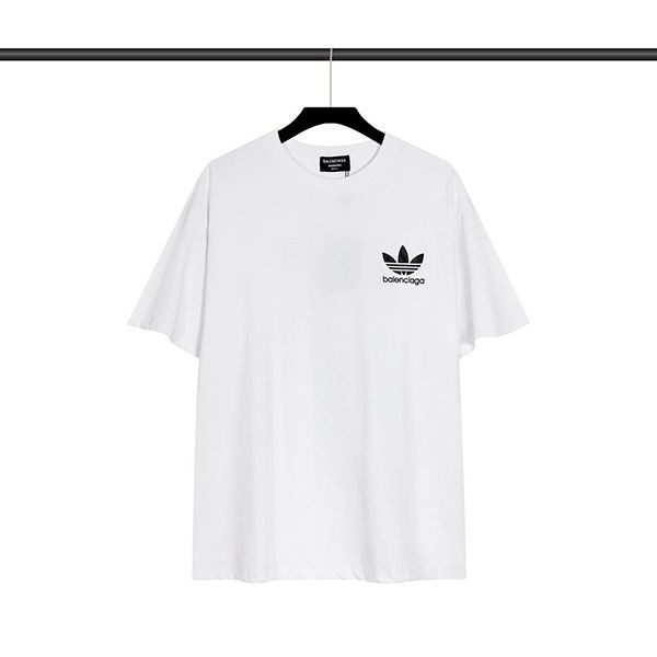《大人気》バレンシアガ アディダス 偽物 Tシャツ メンズ 2色 bav63815