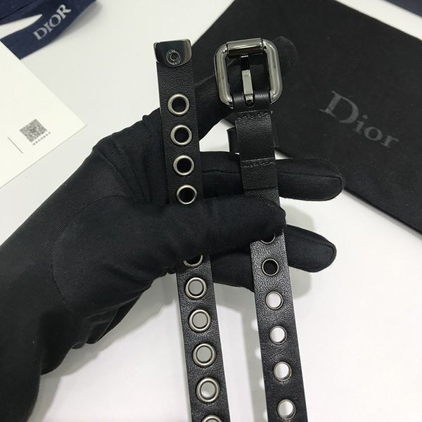 完売必至★ディオール EVOLTベルト 偽物 スムースカーフスキン メタル 15 mm 2色 B0299BWFEM900