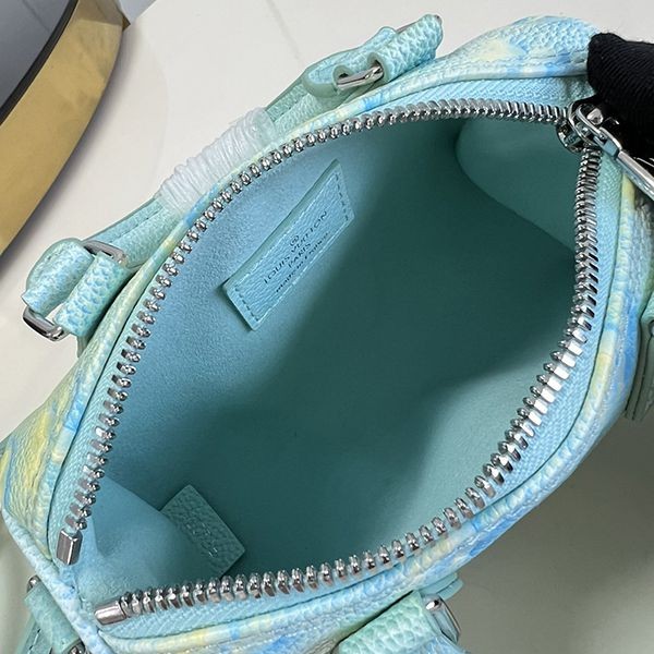 定番​ルイヴィトン ショルダーバッグ 偽物 ポシェット ナノスピーディ 緑 M81625