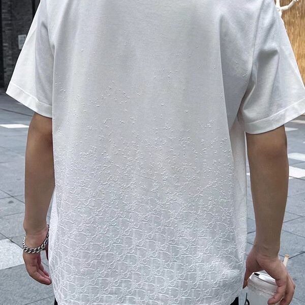 最安値挑戦 ディオール コットン 半袖Tシャツ コピー dei66624