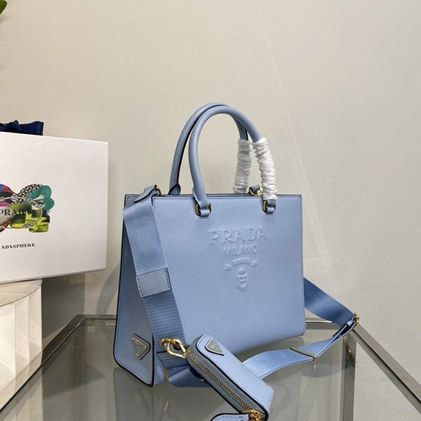 大人気！プラダ 偽物 サフィアーノレザー ハンドバッグ pue87184