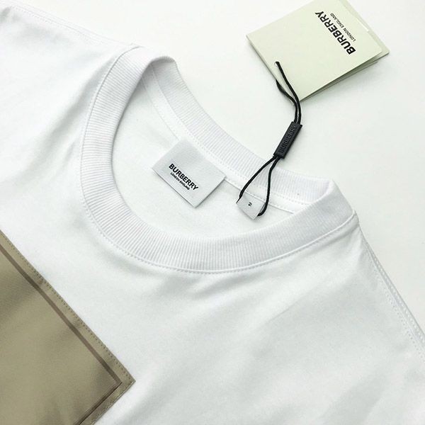 希少色バーバリー 偽物 ラベルアップリケ オーバーサイズTシャツ 3色 80565431