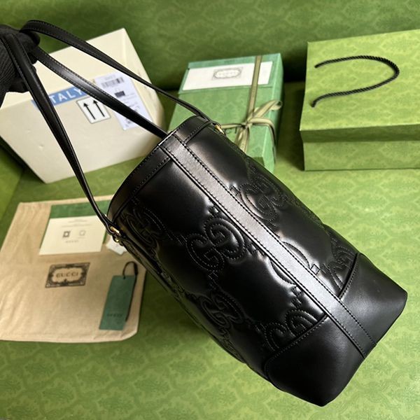 定番グッチ キルティングGGレザー ミディアム トートバッグ 偽物 gum49146