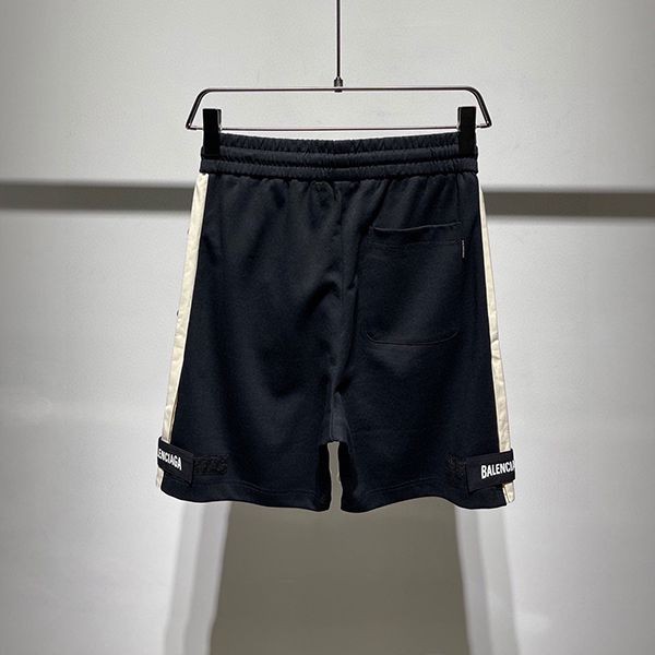超希少！バレンシアガ 偽物 ブラウン ロゴ コットン スウェット ハーフパンツ bas84419