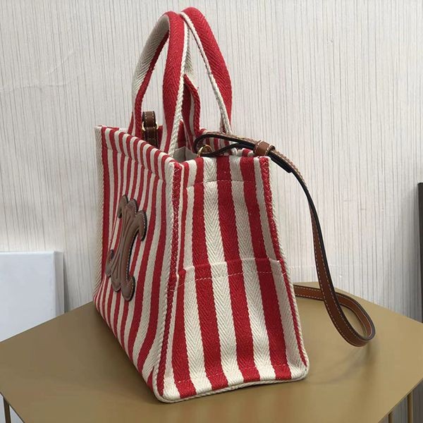 累積売上総額第１位！セリーヌ スモール カバ タイス ストライプトートバッグ 偽物 Cec74920