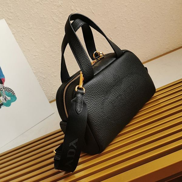 人気No1プラダ レザー トップハンドル ハンドバッグ コピー 1BB078 pup48638