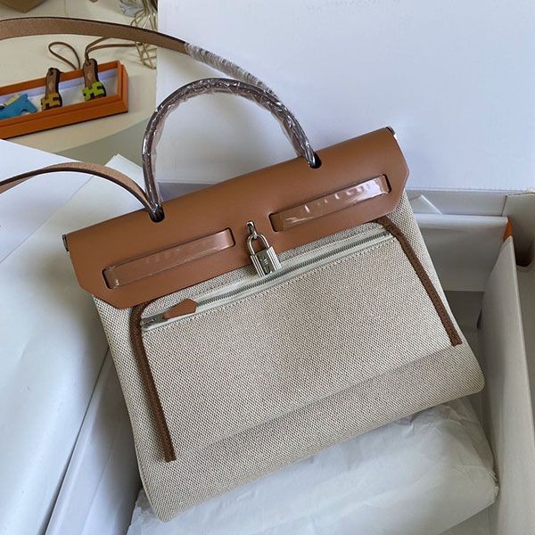 定番 エルメス エールバッグ Herbag Zip 31 PMサイズトートバッグ  コピー erl66952