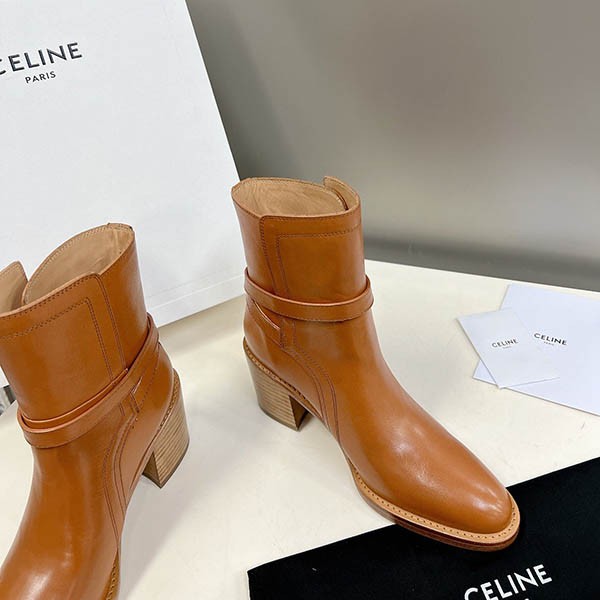 セリーヌ 偽物 JODHPUR BOOTS カーフスキン レディースブーツ Cew66843