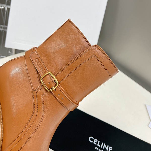セリーヌ 偽物 JODHPUR BOOTS カーフスキン レディースブーツ Cew66843