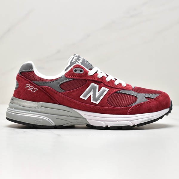 エメレオンドレ × ニューバランス 993 スニーカー コピー"レッド" nyc41671