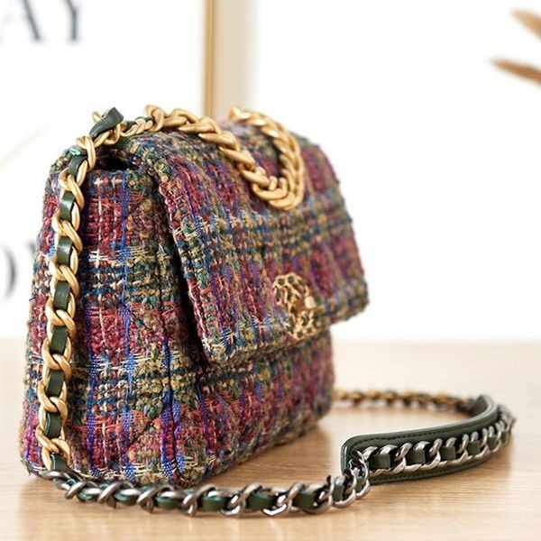 n級品 おすすめ◆シャネル 19 ハンドバッグ 偽物 CC 千鳥格子 shr00947