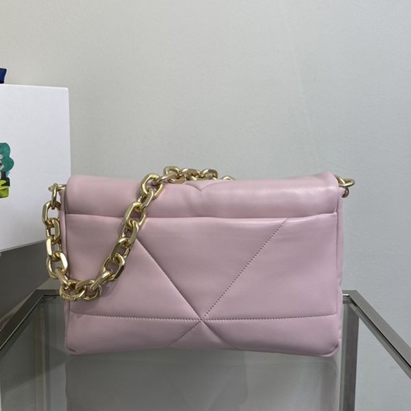 n級品 おすすめプラダ 偽物 パデッドナッパレザー ショルダーバッグ puz72378