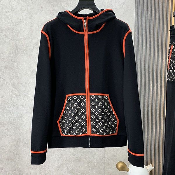 ルイヴィトン プリントフーディ パーカー 偽物 上下セット vum20735