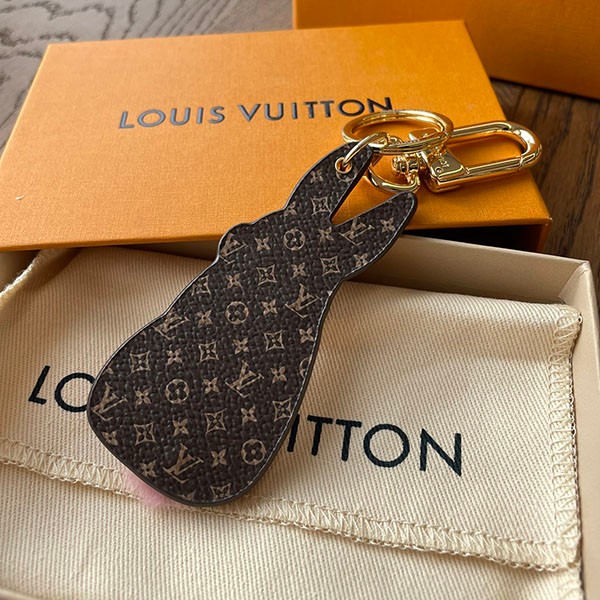超話題!ルイヴィトン バッグチャーム兼キーホルダー ポルト 偽物 クレ・LV バニー M00994