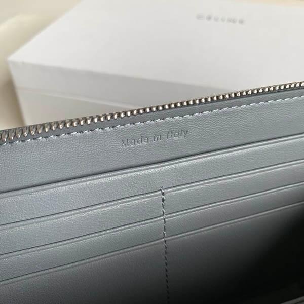 ◆すぐ届く◆【セリーヌ コピー】ラージ ジップドウォレット 長財布 Cey24441