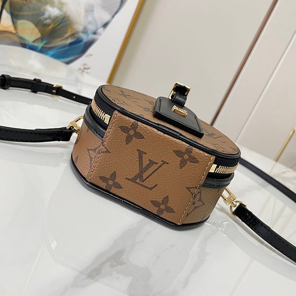 【大人気★】ミニボワットシャポー 偽物 ルイヴィトン 丸型ミニバッグ 2WAY M68276
