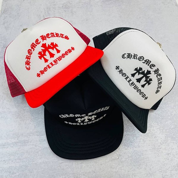 ＋クロムハーツ キャップ 偽物＋CAP カラフルクロス キャップ【3クロスキャップ】King Taco◆ Kuw26397