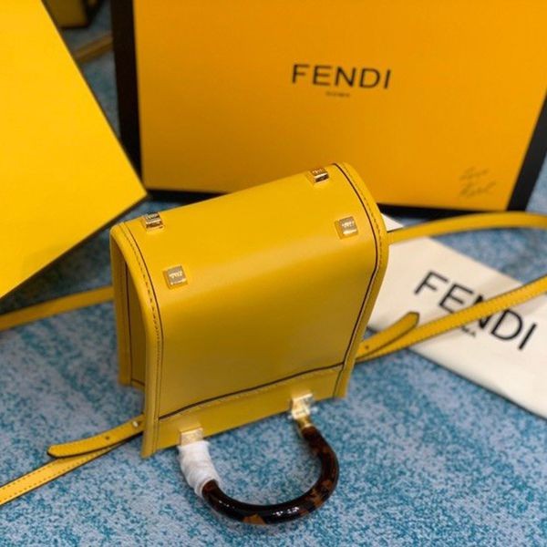 フェンディ レディース サンシャイン ショッパー 偽物 ミニバッグ fey30862