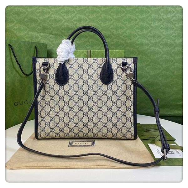高品質グッチ GGスプリームキャンバス スモールトートバッグ 偽物 guo82479