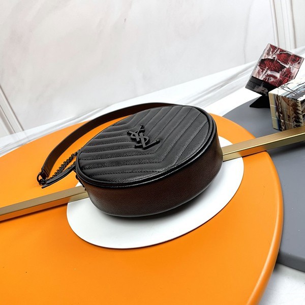 サンローラン VINYLEヴィニル 偽物 ミニバッグ 丸 お洒落に♪ Sac47981