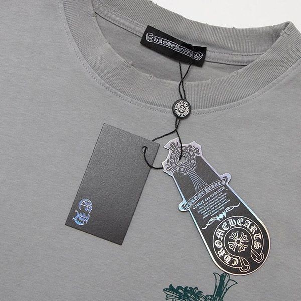 クロムハーツ ホースシュー バックプリントTシャツ 偽物 Kul27850