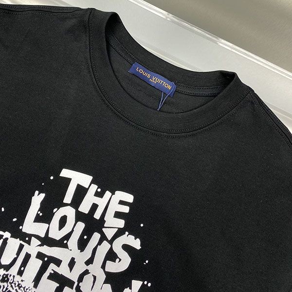 絶対欲しい！ルイヴィトン LVコンサートプリントTシャツ コピー vub49851