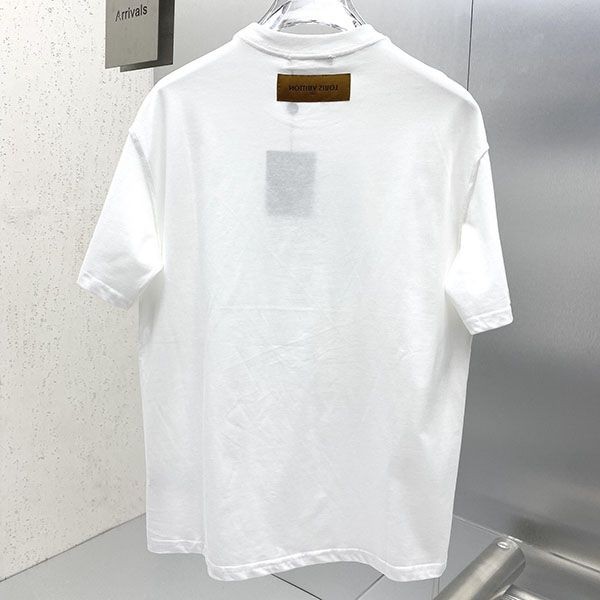 入手困難ルイヴィトン LVコンサートプリントTシャツ スーパーコピー vum73328