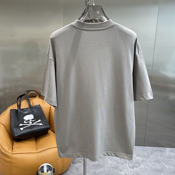 定番サンローラン コピー リバースロゴ 半袖Tシャツ Sac49845