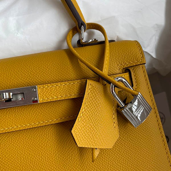 エルメス 偽物 ケリー 25cm 外縫い エプソン シルバー金具 erh01718