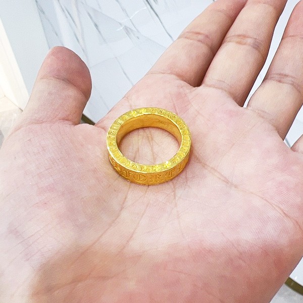 クロムハーツ CHプラス 偽物 クロス 22k ゴールド リング Kuy16796