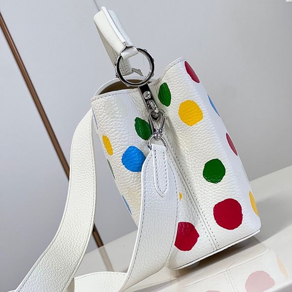 素敵なLV×YK カプシーヌ BB 偽物 ハンドバッグ ホワイト M21637