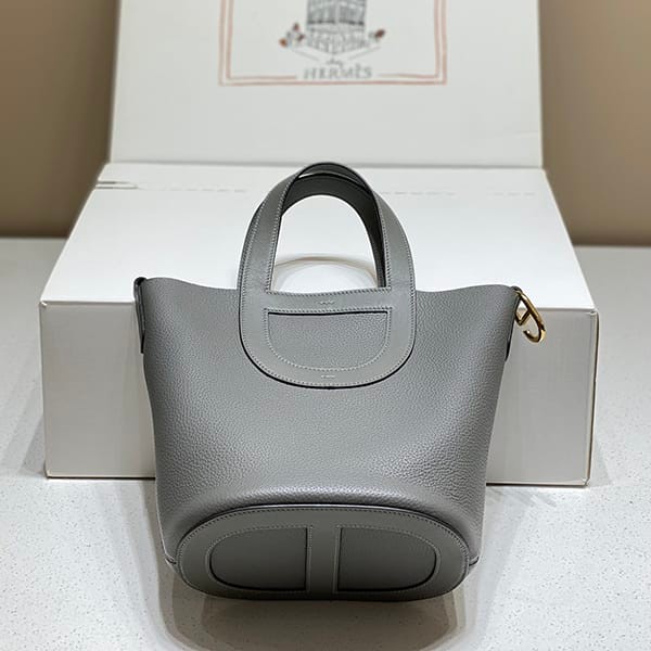 入手困難 エルメス インザループ18 コピー ゴールド金具 ハンドバッグ ery14508