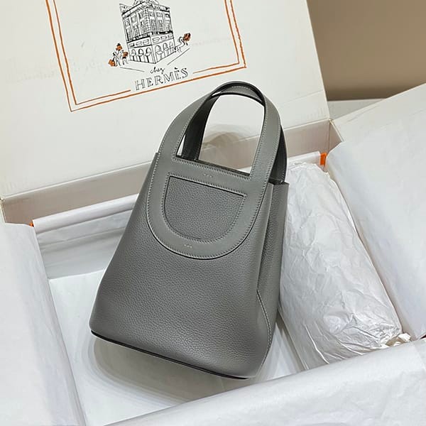 入手困難 エルメス インザループ18 コピー ゴールド金具 ハンドバッグ ery14508