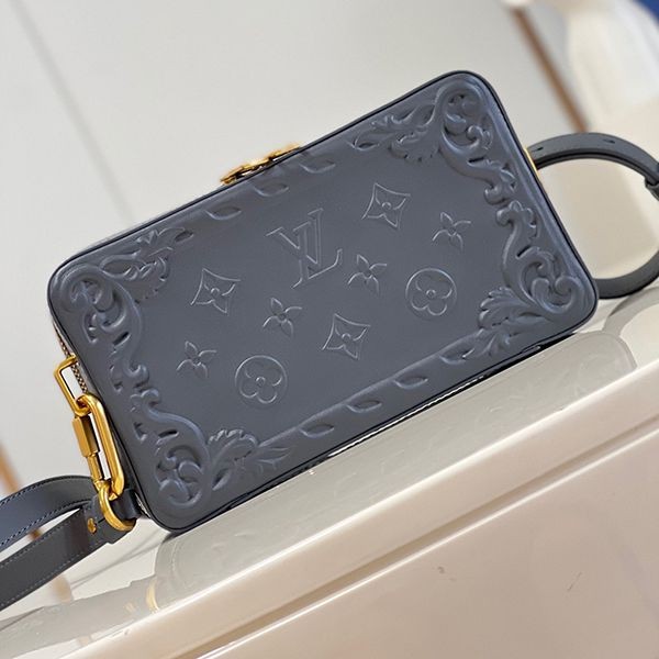 ブティック♪ルイヴィトン モノグラム ショルダーバッグ 偽物 グレー M82035