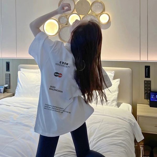 2023SS超レア欲しい♡超限定♪バレンシアガ  ロゴ Tシャツ コピー baj53929
