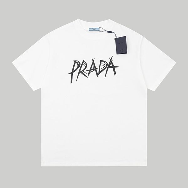 プラダ ロゴ Tシャツ スーパーコピー ホワイトお洒落に♪ pun05846