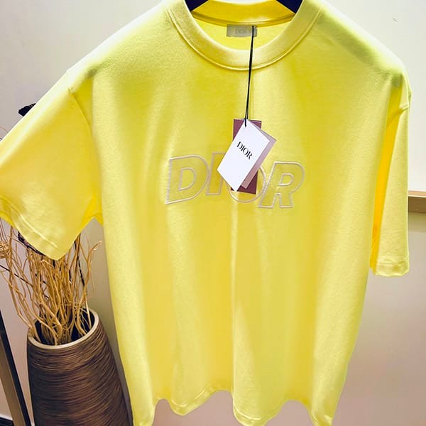 即発送ディオール コットン Tシャツ コピー 393J696E0847
