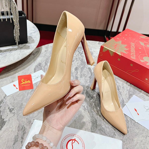 完売必至 クリスチャンルブタン Condora 偽物 100 レザーパンプス 4色 Rus71734