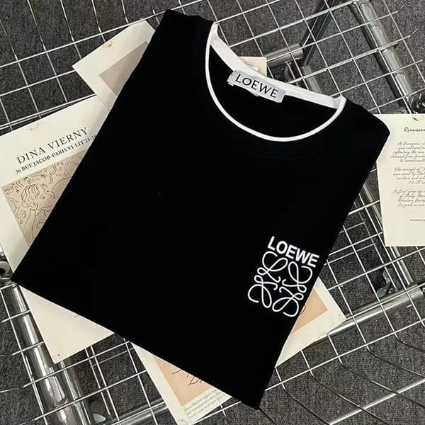 n級 おすすめロエベ コットン アナグラム Tシャツ スーパーコピー lol04461