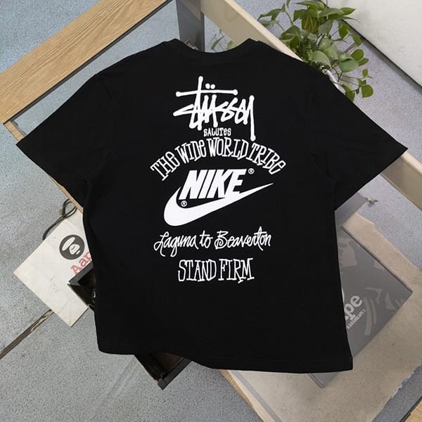 新デザインナイキ x ステューシー Tシャツ 偽物 2色 nae60304