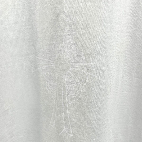 ☆クロムハーツ コピー☆ホースシュー ホワイトコットン Tシャツ Kuf14176