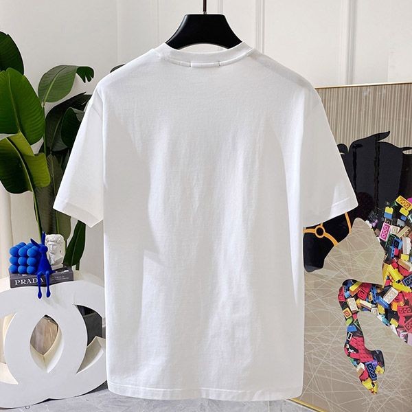 おすすめ サンローラン コットンジャージーTシャツ Sax34382
