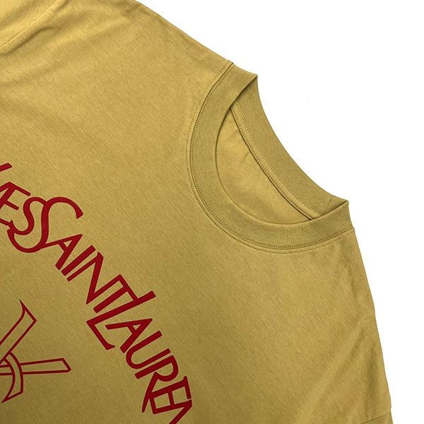 即発送 サンローラン コットンジャージーTシャツ Sar30982