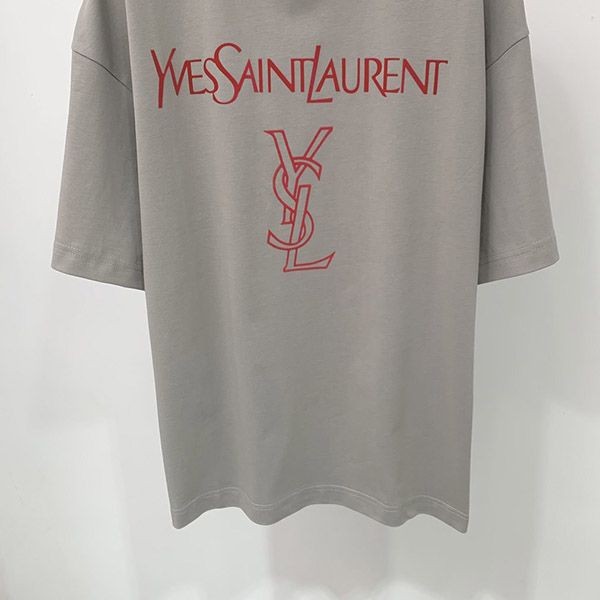 サンローラン コットンジャージー 偽物 Tシャツ Saw54611