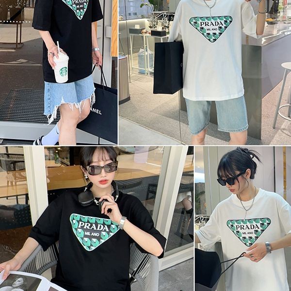 プラダ プリンテッドコットン コピー Tシャツ pui83979