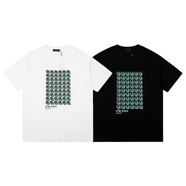 プラダ プリンテッドコットンTシャツ 偽物 pus40090