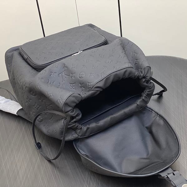 追跡付き 安いルイヴィトン モンスリ バックパック コピー 黒 モノグラム M23127