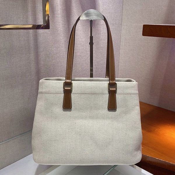 ギフトに最適 プラダ LINEN BLEND トート バッグ 偽物 pur48086