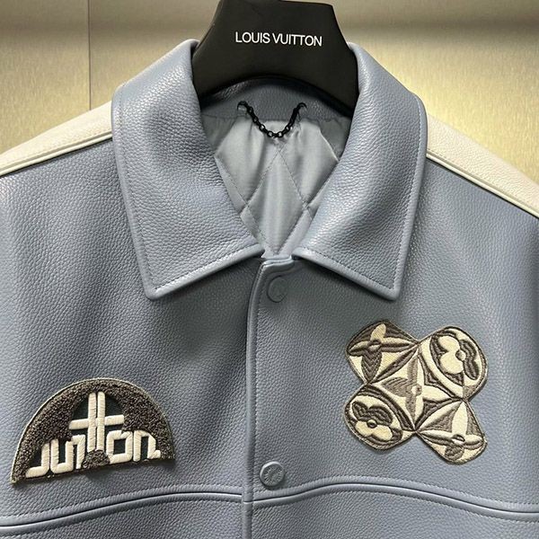大人気! ルイヴィトン ロングレザーコーチジャケット vut50340